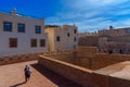 View from the fortress to the Medina old town in Essaouira.