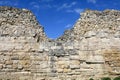 View of fortress wall of Chersonesos Royalty Free Stock Photo