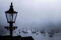 A peaceful harbour in early morning light