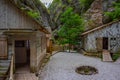 View of the The Franja Partisan Hospital in Slovenia