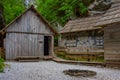 View of the The Franja Partisan Hospital in Slovenia