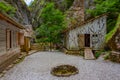 View of the The Franja Partisan Hospital in Slovenia