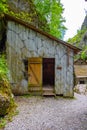 View of the The Franja Partisan Hospital in Slovenia