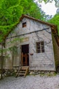 View of the The Franja Partisan Hospital in Slovenia