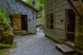 View of the The Franja Partisan Hospital in Slovenia