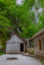 View of the The Franja Partisan Hospital in Slovenia