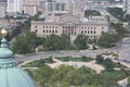 A view of The Franklin Institute made In Honor of Benjamin Franklin in Philadelphia, Pennsylvania, USA