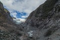 View at Franz Josef glacier, New Zealand Royalty Free Stock Photo