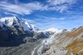 View of Franz Josefs Hohe Glacier, Hohe Tauern National Park Royalty Free Stock Photo