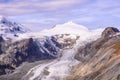 View of Franz Josefs Hohe Glacier, Hohe Tauern National Park Royalty Free Stock Photo