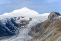 View of Franz Josefs Hohe Glacier, Hohe Tauern National Park Royalty Free Stock Photo