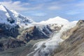 View of Franz Josefs Hohe Glacier, Hohe Tauern National Park Royalty Free Stock Photo