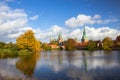 Frederiksborg palace in Hilleroed, Denmark Royalty Free Stock Photo