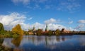 Frederiksborg palace in Hilleroed, Denmark Royalty Free Stock Photo