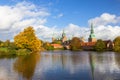 Frederiksborg palace in Hilleroed, Denmark Royalty Free Stock Photo