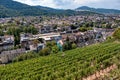 View of Freiburg im Breisgau city in Germany. Royalty Free Stock Photo