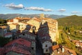 Panoramic view of Frias, Burgos, Spain Royalty Free Stock Photo