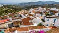 View of frigiliana, pueblo blanco, spain Royalty Free Stock Photo