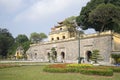 View of the front Bastion with the main gate. The Citadel of Hanoi, Vietnam