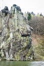 View of the front fromt the extern stones near Bielefeld