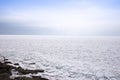 Frozen lake superior Royalty Free Stock Photo