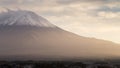 View of Fuji mountain from Kawaguchiko