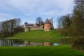 View on Gaasbeek castle near Brussels Belgium