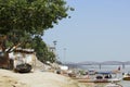 View of gaay ghat. Varanasi, India