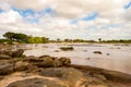 View of the galana river Royalty Free Stock Photo