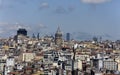 A view of the crowded city of Istanbul Royalty Free Stock Photo