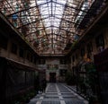 View of the Galleria delle Vittorie in English Victory Gallery, Palermo Royalty Free Stock Photo