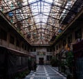 View of the Galleria delle Vittorie in English Victory Gallery, Palermo Royalty Free Stock Photo