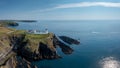 View of the Galley Head Lighthouse in County Cork