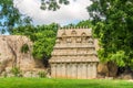 View at the Ganesha Ratha Temple in Mamallapuram - Tamil Nadu, India