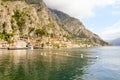 View of the Garda Lake and the old town