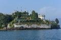 View at the garden of Bella island on lake Maggiore, Italy Royalty Free Stock Photo