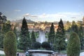 View of Garden Estensi in Varese Royalty Free Stock Photo