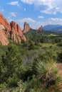 View of Garden of the Gods Royalty Free Stock Photo