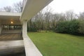 Villa Savoye Terrace - Le Corbusier Royalty Free Stock Photo