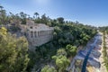 A view of the garden, Palmeral de Elche Royalty Free Stock Photo