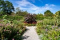 View of the garden at Spadina Museum in Toronto Royalty Free Stock Photo