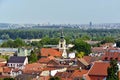 View from the GardoÃÂ¡ Tower in Zemun, Belgrade