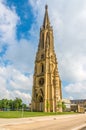 View at the Garnison Temple in Metz - France