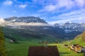 Mountains near Schwende, Switzerland