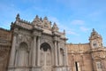 The view of Gate of the Sultan Saltanat Kaps of Dolmabahce Palace. Istanbul Royalty Free Stock Photo