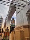 View of the gates of Bandung City, Jalan L. L. R. E. Martadinata, West Java, Indonesia