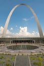 The gate way arch and recently built Museum in st louis misouri