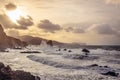 View from Gaztelugatxe islet Royalty Free Stock Photo