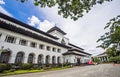 View of Gedung Sate, an Old Historical building with art deco style in Bandung, Indonesia