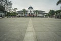 View of Gedung Sate, an Old Historical building with art deco style in Bandung, Indonesia